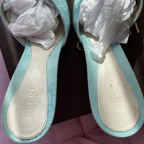 Authentic GUCCI kitten heels, 71/2 - Picture 5 of 11